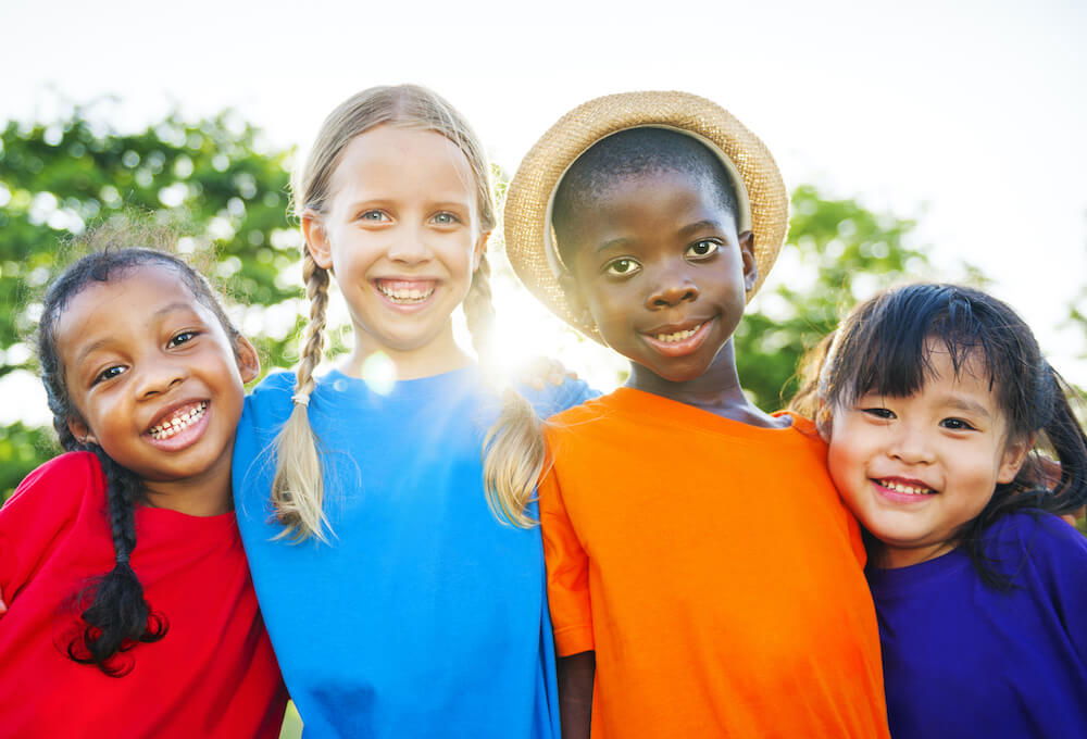 More Children smiling